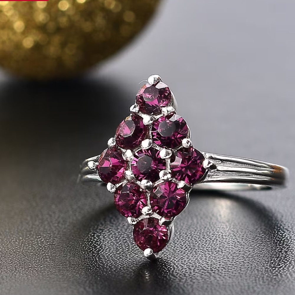 Swavorski Amethyst Ring